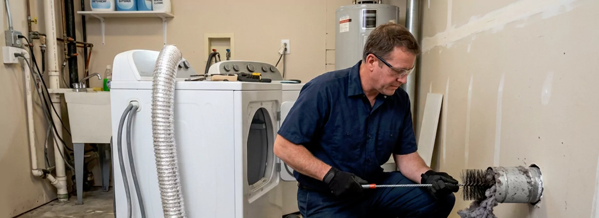 Clogged Dryer Vent Repair in Tyler, Texas