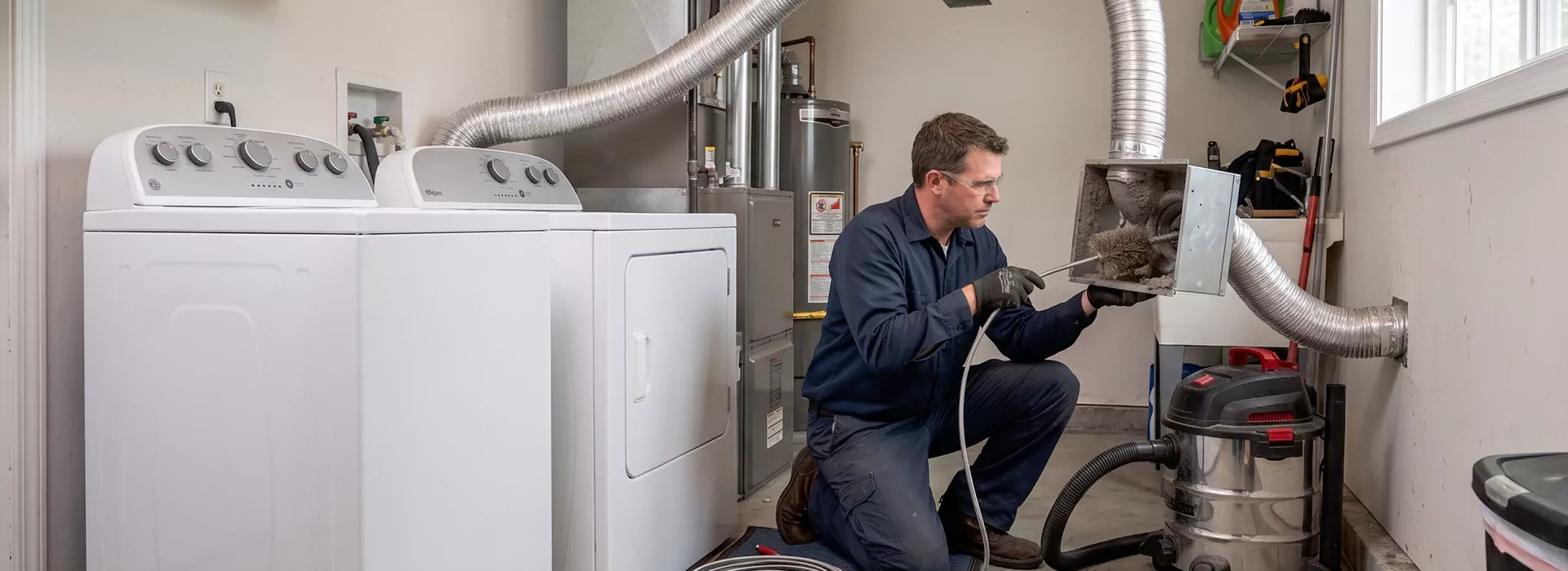 Dryer Vent Booster Fan Cleaning Tyler, TX