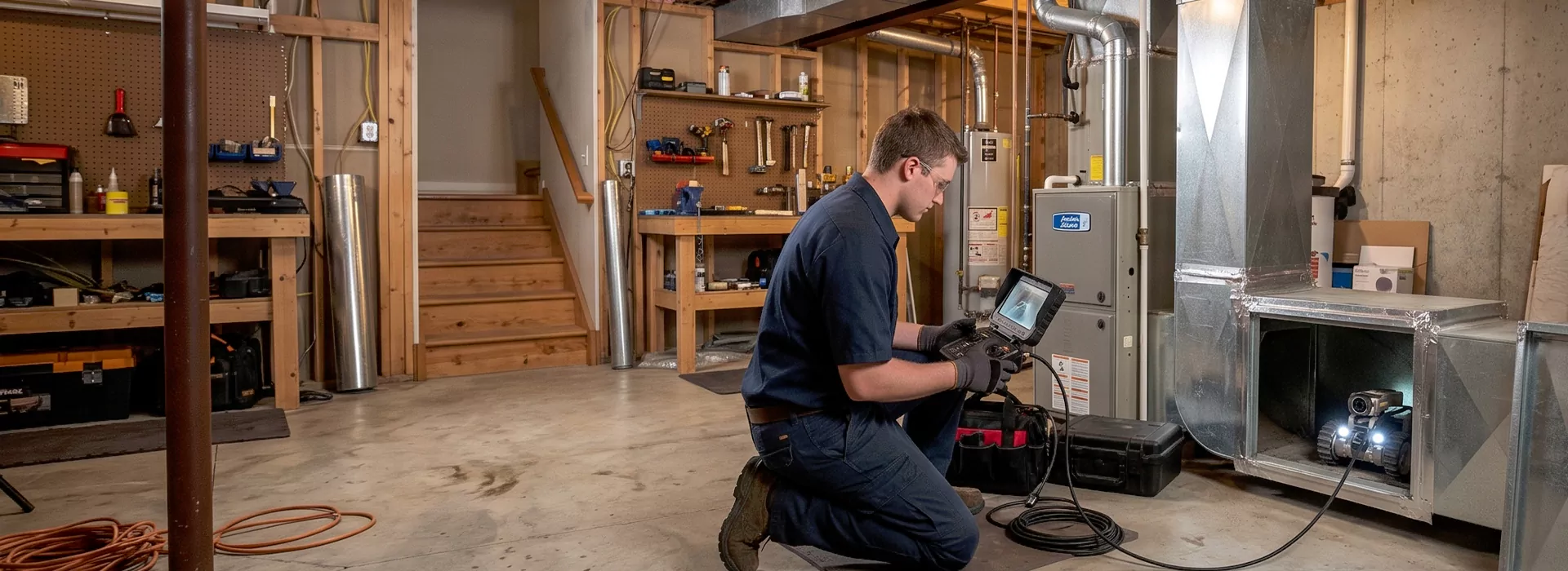 Robotic Duct Inspection Tyler, Texas