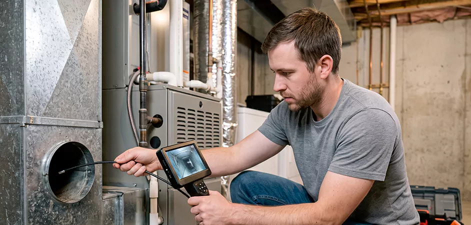 Air Duct Camera Inspection in Tyler, TX