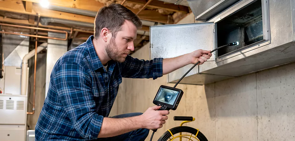 Post-Renovation Duct Inspection in Tyler
