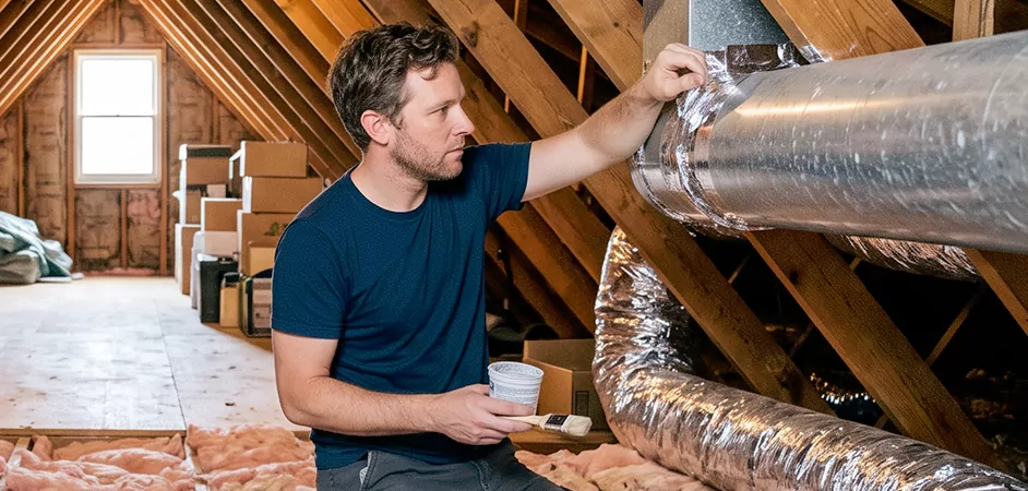 Duct Board Leak Repair in Tyler