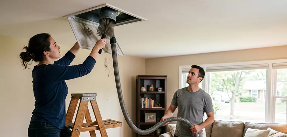 Roof and Wall Exhaust Cap Cleaning in Tyler