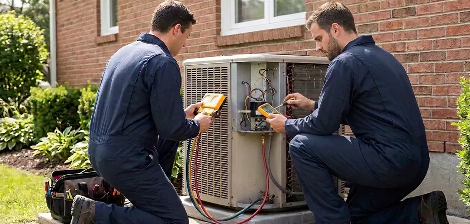 Heat Pump Inspection in Tyler