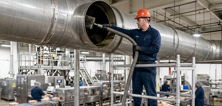 Food Processing Facility Duct Cleaning in Tyler