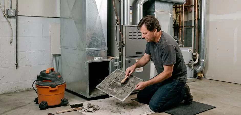Dryer Lint Trap Maintenance in Tyler