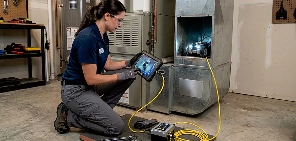 Robotic Duct Inspection in Tyler